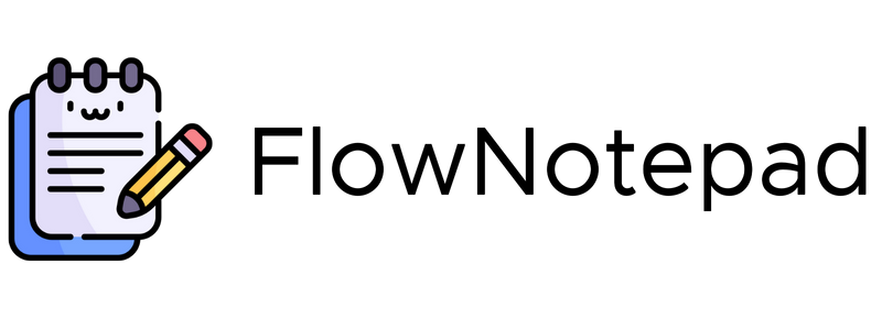 Flow Notepad Online Logo